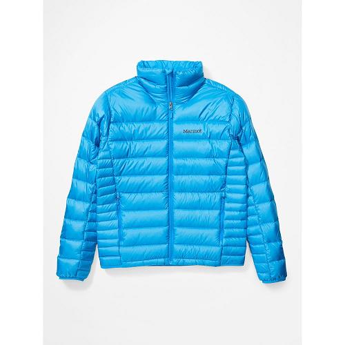 Marmot Down Jacket Blue NZ - Hype Jackets Mens NZ7230814